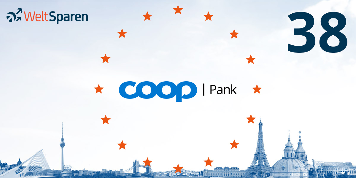 Coop Pank ist Partnerbank Nummer 38 und das zweite estnische Finanzinstitut bei WeltSparen